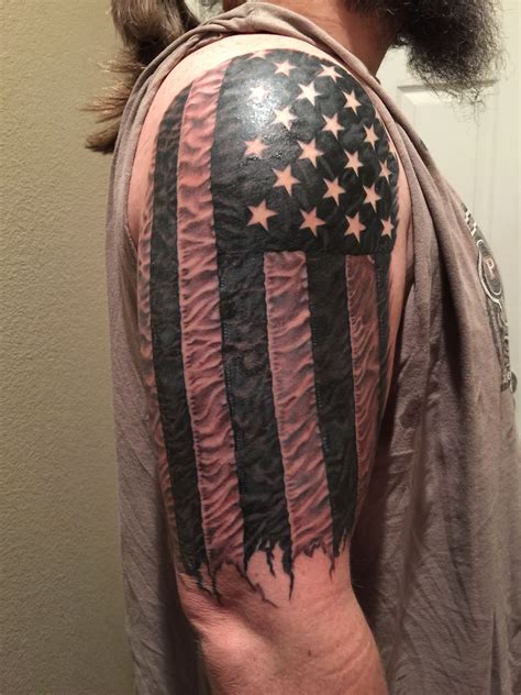 flag tattoo ideas|distressed flag tattoo.